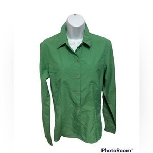 North face ladies button down shirt size medium​